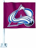 NHL Colorado Avalanche Car Flag