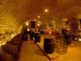 Wine Cellar of Chateau de Pierreclos, Burgundy, France Photographic Poster Print by Lisa Engelbrecht, 16x12
