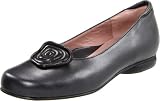 Beautifeel Women's Alexa Ballerina Flat,Grey Sparkle Leather,37 EU/6-6.5 M US