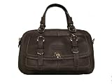 Coach Brown Leather Chelsea Convertable Large Satchel Handbag 14017