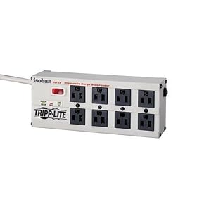 Tripp Lite ISOBAR8ULTRA 8-Outlet Isobar Premium Surge Suppressor(2350 Joules)