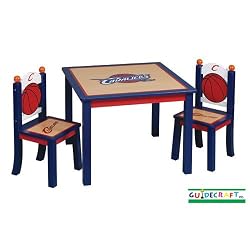 Guidecraft Cleveland Cavaliers Kids Table And Chair Set