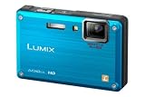 Panasonic – Lumix DMC-FT1EF-A – Appareil photo compact numérique – 12,1 Mpix – Zoom optique 4,6x – Ecran LCD 2,7″ – Grand Angle 28mm – Stabilisé – Etanche et anti-choc – Bleu