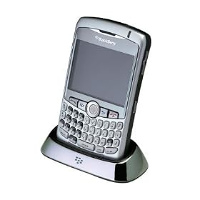Original OEM RIM BlackBerry Desktop Sync Charging Pod 8300, 8310, 8320, and 8330 Curve Devices Silver Part #: ASY-14396-002