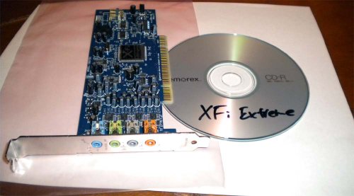 Creative Labs X-FI Extreme Fidelity 7.1 Windows 7 THX PCI Sound Card
