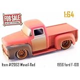 Jada Dub City For Sale Red 1956 Ford F-100 1:64 Scale Die Cast Truck Car by For Sale