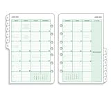 Day-Timer 2-Page-Per-Month Planner Refill, Desk Size, 5 1/2 x 8 1/2 Inches, January - December, 2010 (D87229100101A)