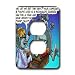 Londons Times Funny Animals Cartoons - McDonald s Mouse Law Suit - Light Switch Covers - 2 plug outlet cover