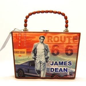 James Dean on Route 66 Handbag