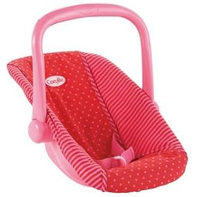 Corolle Nursery Red Fuchsia Small Infant Carrier by Corolle