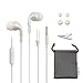 Dairle Small Earbud,EP177 Small Earphone with Microphone Stereo Headphones for iPhone 5 6 6s Plus and Other Phones Pads Tablets