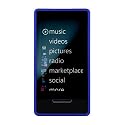 Blue Mivizu Hard Candy Zune HD case cover for Microsoft Zune HD hard crystal rubber skin case screen protector designed for Zune HD 16GB / 32GB