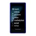 Blue Mivizu Hard Candy Zune HD case cover for Microsoft Zune HD hard crystal rubber skin case screen protector designed for Zune HD 16GB / 32GB