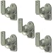 from Technology Solutions 5 Pack of Silver Universal Speaker Wall Mount brackets Model TSS1-S