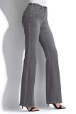 metrostyle Elastic-Back Bootcut Jeans
