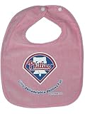 Philadelphia Phillies Pink Baby Bib