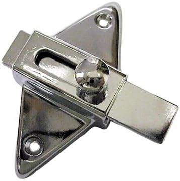 Chrome PLT Zamac Slide Latch Surface Mt