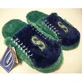 Seattle Mariners MLB Plush Slide Slippers - L