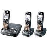 New PANASONIC KX-TG9333T DECT 6.0 EXPANDABLE DIGITAL CORDLESS ANSWERING SYSTEM (3 HANDSET SYSTEM)