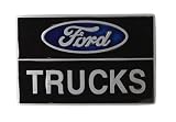 Black Ford Trucks Belt Buckle