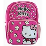 Hello Kitty Pink With Flowers Large School Backpack