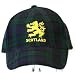 Casquette de baseball 'Scotland' de l'Écosse, avec insigne jaune et sangle réglable