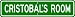 CRISTOBAL ROOM SIGN - Personalized Gift Boy or Girl, Aluminum