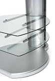 Off The Wall Origin II S4 TV Stand – All Silver