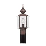 Classic Outdoor Post Lantern in Sienna