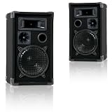 Produkt-Bild: Paar PA-Boxen Hollywood DJ-Pro-8 20cm Lautsprecher 600W