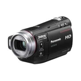 Panasonic HDC-SD100EBK Full HD Camcorder With New 3MOS Sensor System Records Direct To SD Card