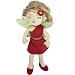Planet Pixies Maia Doll, Brown Hair, Red Dress.
