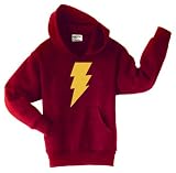  : SHAZAM SYMBOL CAPTAIN MARVEL HOODIE SWEATSHIRT