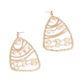 Citrine by the Stones Dream Catcher Earrings by 