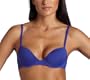 Calvin Klein Women's Customized Lift Swimsuit Top,Sapphire,36B