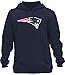 Clor Mens New England Patriots Super Athletic Pullover Hoodie