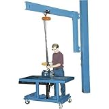 Wall Mounted Jib Crane for Low Ceilings - 1000-Lb. Capacity, Model# JIB-LC-6