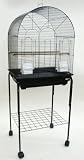 Brand New Bird Birds Cage Cages 20x16x51 w/Stand 1934Black