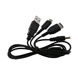 Revue Deluxe GmbH  / 2-TECH - Nintendo DS - 4 in 1 USB câble chargeur pour NDS /NDS Lite/ GBA SP/ PSP
