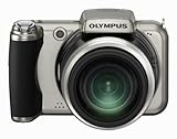 OLYMPUS SP-800UZ 14MPix Digicam silver 30x wide Zoom 3Zoll 7,6cm LCD Dual Bildstabilisator HD Movie 2GB int. Speicher