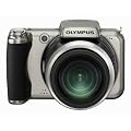 OLYMPUS SP-800UZ 14MPix Digicam silver 30x wide Zoom 3Zoll 7,6cm LCD Dual Bildstabilisator HD Movie 2GB int. Speicher