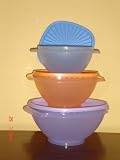 Tupperware Classic Servalier 3 Pc Bowl Set