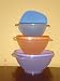 Tupperware Servalier 3 Pc Bowl Set
