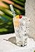 Hummingbird Glass Straws 9 in x 9.5 mm Green Frog Classic Comfort Size Straw With Cleaning Brush
