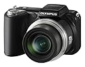 Olympus SP-600UZ Digitalkamera (12 Megapixel, 15-fach Zoom, 6,9 cm (2,7 Zoll) Display, 1GB intern Speicher) Classic Black