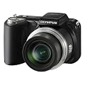 Olympus SP-600UZ Digitalkamera (12 Megapixel, 15-fach Zoom, 6,9 cm (2,7 Zoll) Display, 1GB intern Speicher) Classic Black