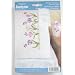 Janlynn Stamped Cross Stitch Kit, Tulip Garden Pillowcase Pair
