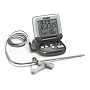 Polder Classic Cooking Thermometer/Timer, Graphite