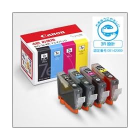 Canon �C���N�^���N BCI-7e 4�F�}���`�p�b�N