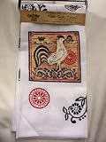 Kay Dee Designs Vintage Rooster Vintage Rooster Flour Sack Dish Towel